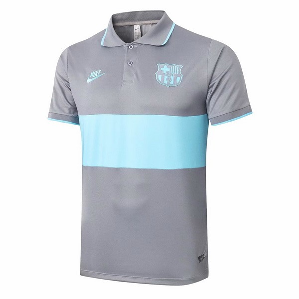 Polo Barcelona 2020-2021 Gris Azul